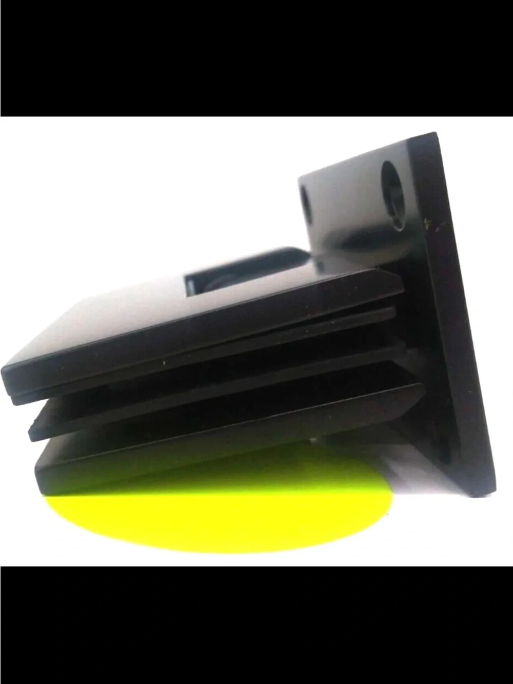 CR Laurence Geneva Series Wall-Mount Shower Door Hinge Matte Black